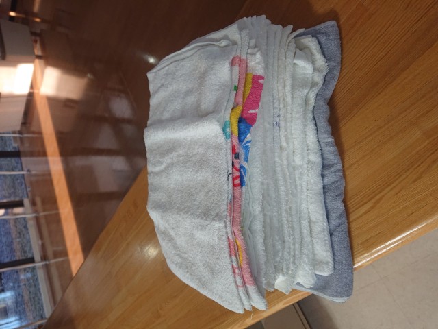 タオルをご寄贈頂きました